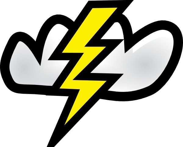 Thunder Storm clip art - Storm Clip Art