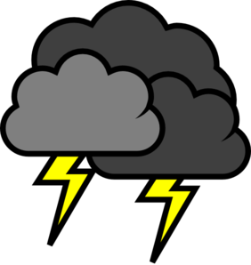 thunderstorm clipart - Storm Cloud Clipart