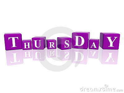 Thursday Stock Illustrations  - Thursday Clip Art