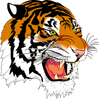 tiger clip-art | Projects . - Tiger Face Clip Art
