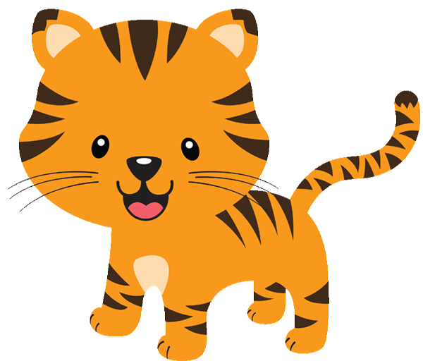 Baby Tiger Clipart - Images, Illustrations, Photos