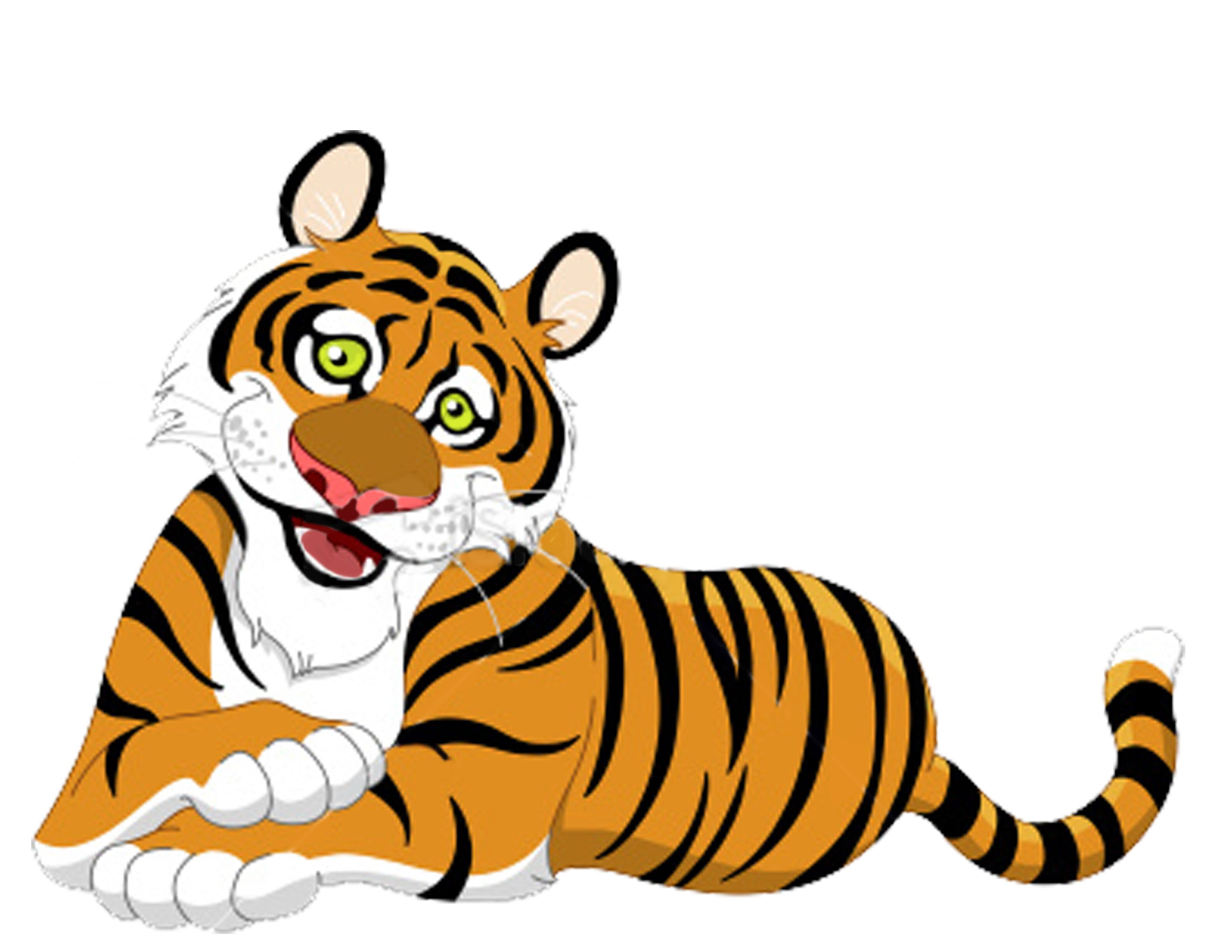Clipart Baby Tiger Royalty Fr