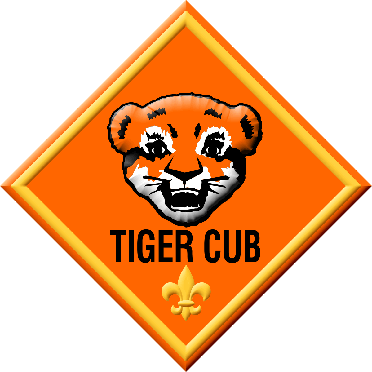 Tiger - Cub Scouts Clip Art