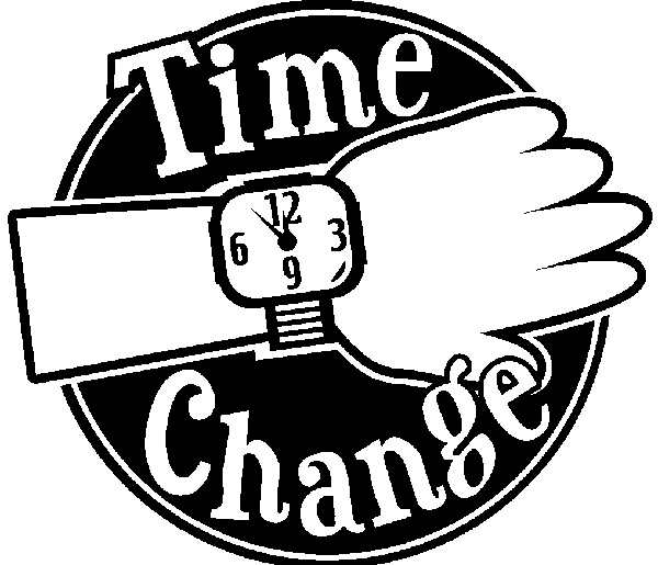 time-change-clipart - Daylight Savings Clipart