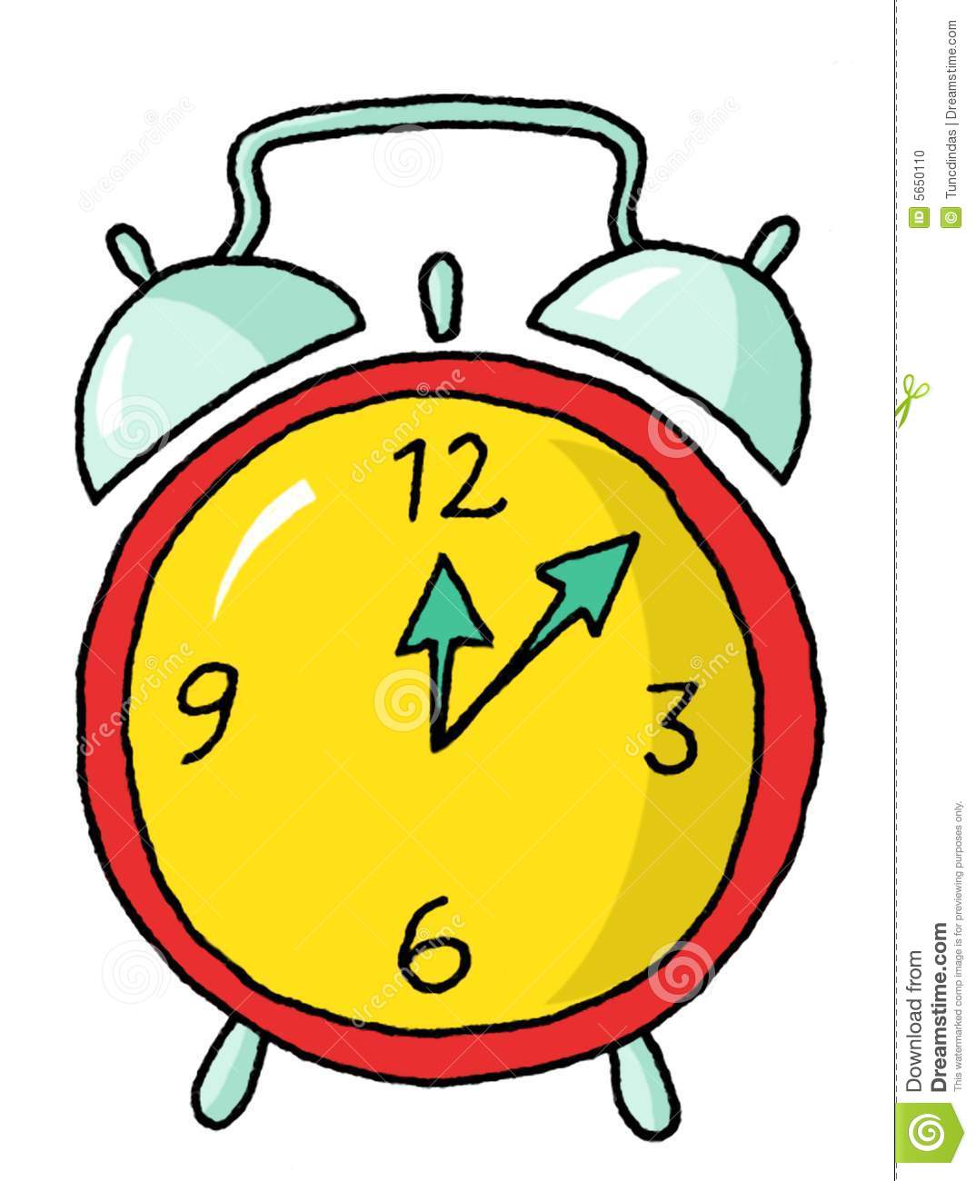 Time Clock Woman Clipart #1