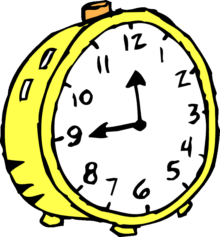Time Clock Clip Art - Clock Clipart Free