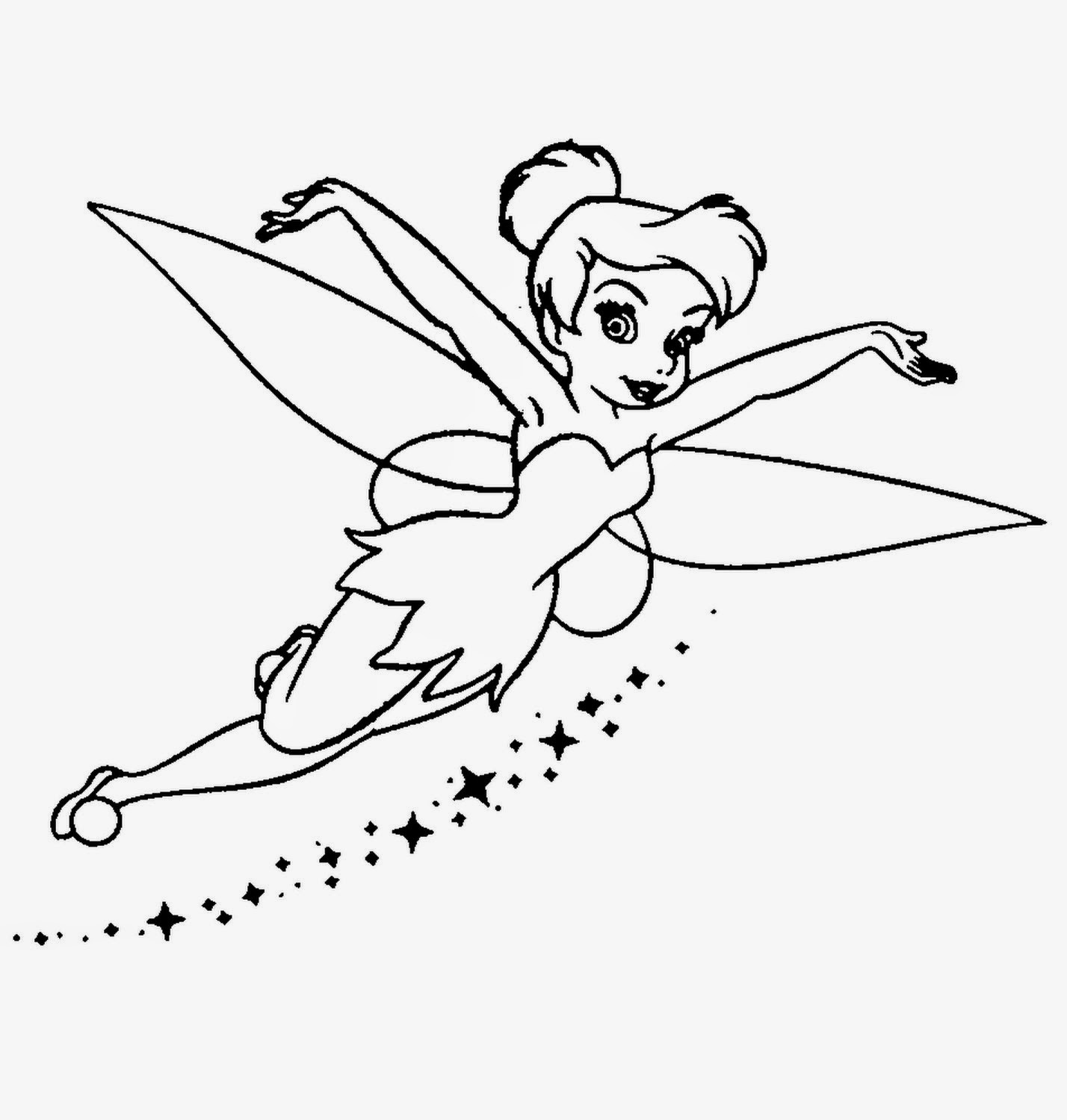 Tinkerbell black and white black and white tinkerbell clipart google search  draw it