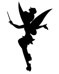tinkerbell silhouette clipart