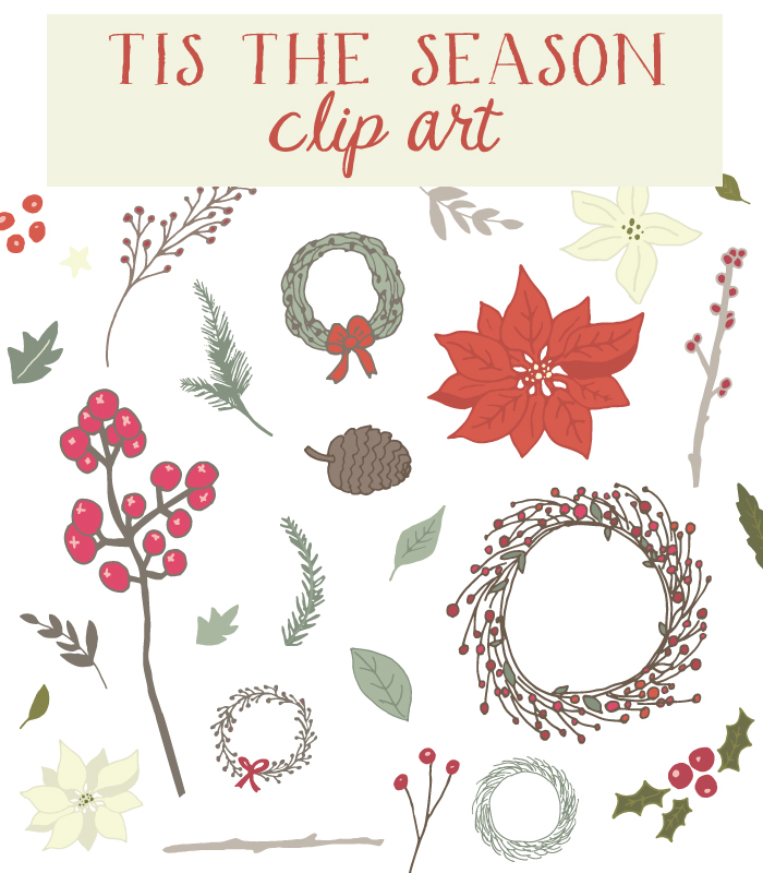 Tis The Season Cute Hand Drawn Christmas Clip Art Cancel Reply