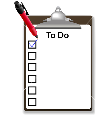 To Do List Clip Art Images .