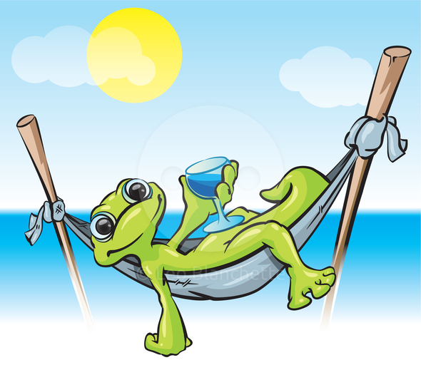 To Relax In Hammock Clipart - Relax Clipart