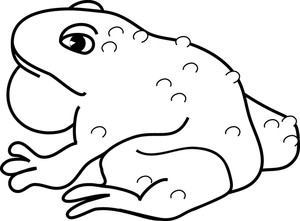 Toad Free Clipart #1