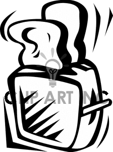 Toaster Clipart Black And ..