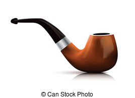 Tobacco pipe Stock Illustrati - Pipe Clip Art