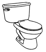 toilet clipart - Toilet Clip Art
