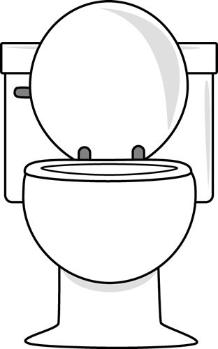 Toilet clip art vector toilet graphics image