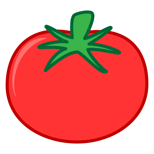 tomato clipart black and whit