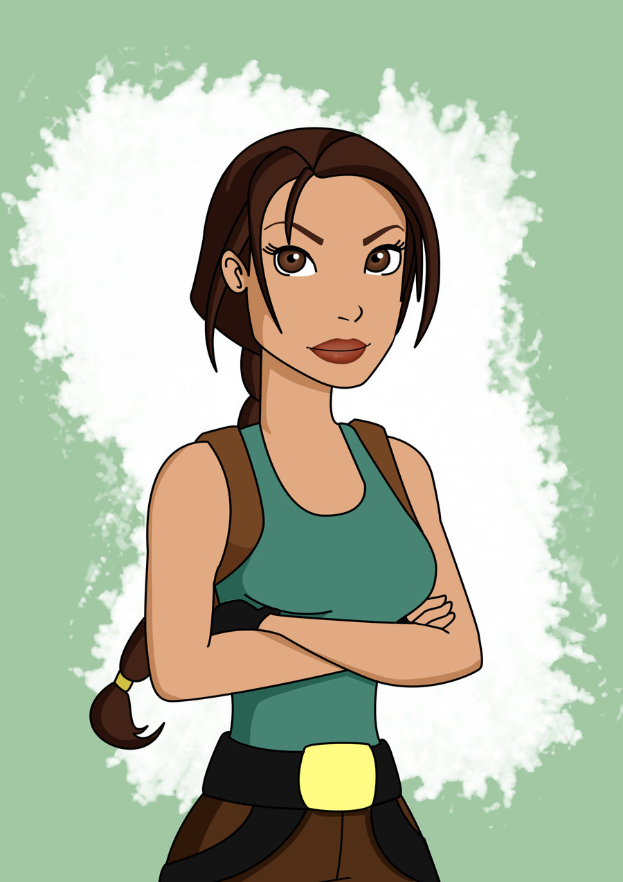 . ClipartLook.com Lady Croft - Tomb Raider by Slatena
