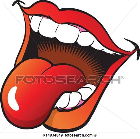 tongue clipart