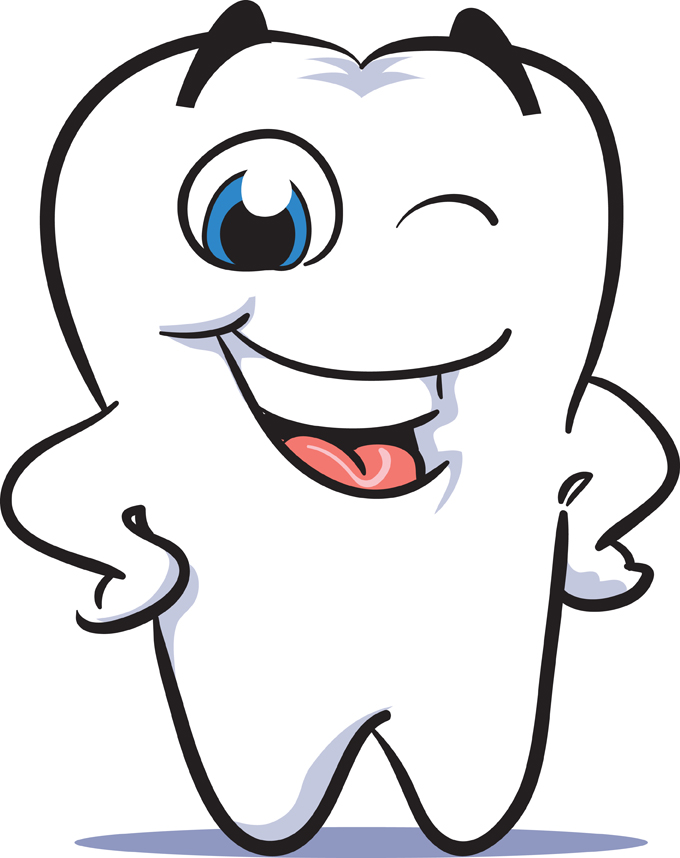 Tooth cavities in teeth clipa