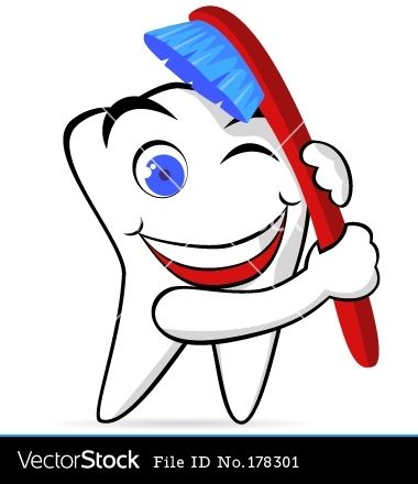 tooth clipart. brushing teeth - Brushing Teeth Clip Art