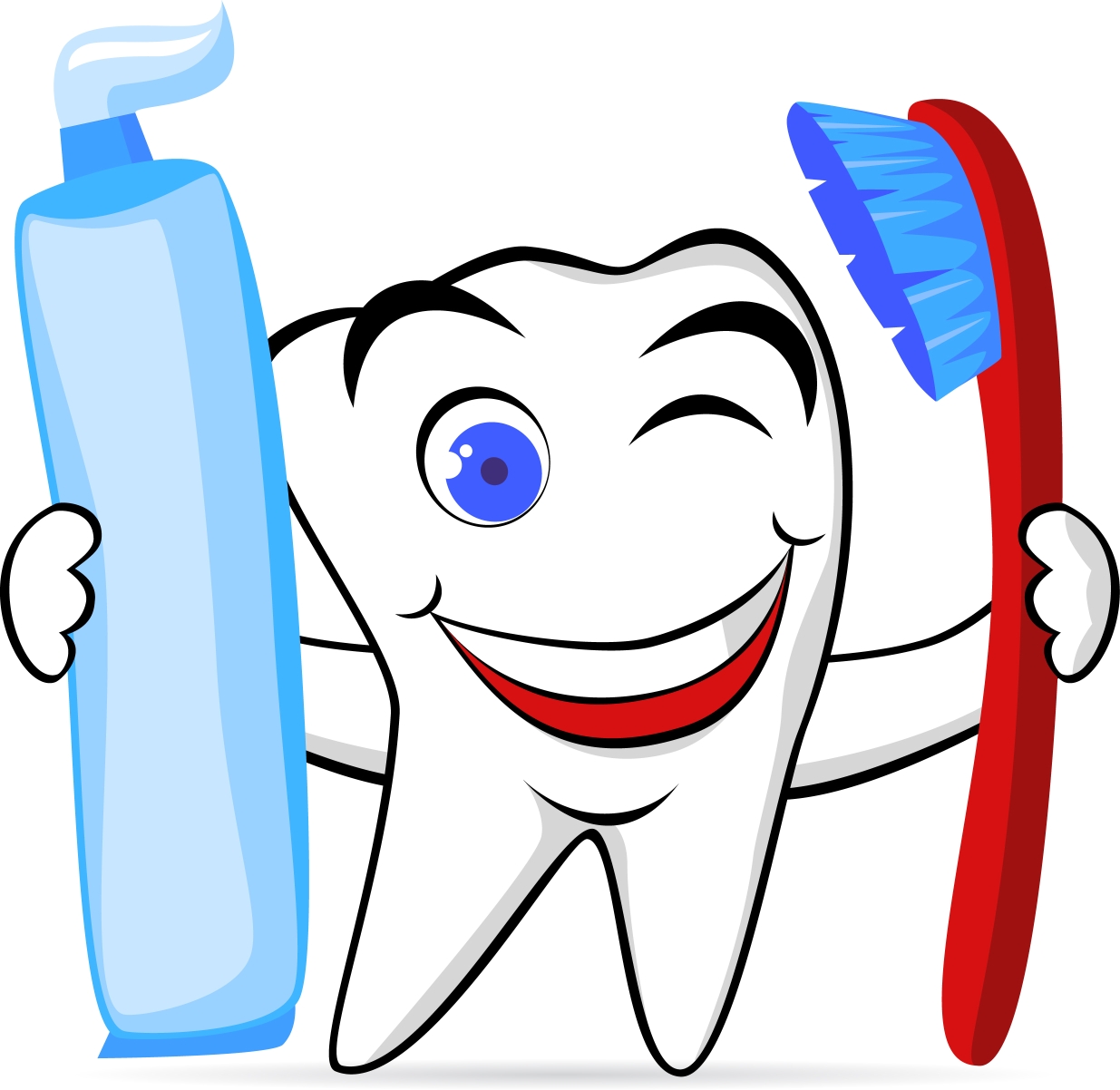 Tooth mouth with teeth clipart .