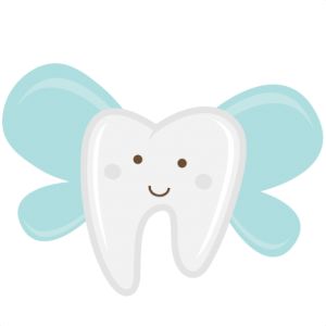 Tooth With Wings SVG Scrapboo - Tooth Fairy Clip Art