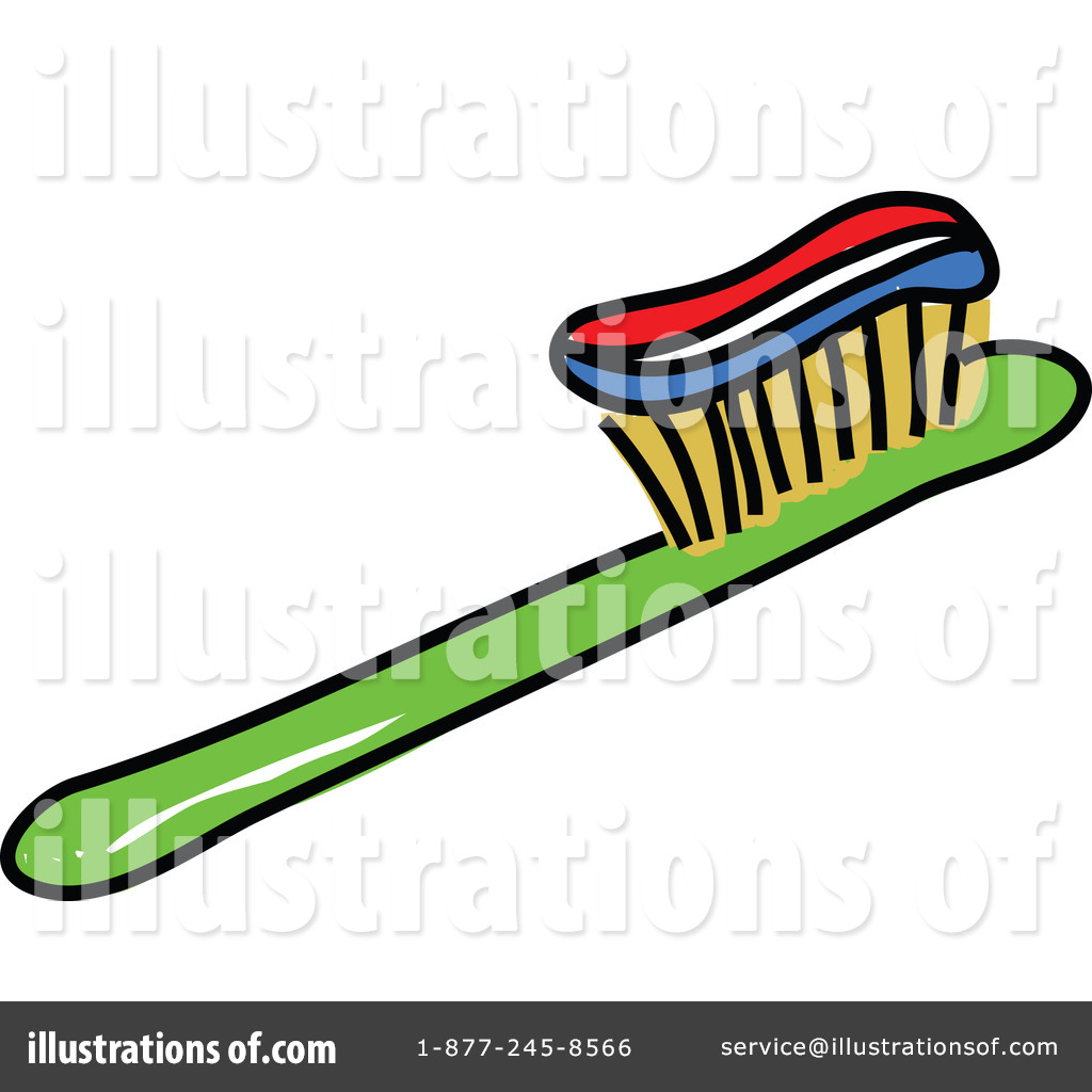 Royalty-Free (RF) Toothbrush Clipart Illustration #78526 by Prawny