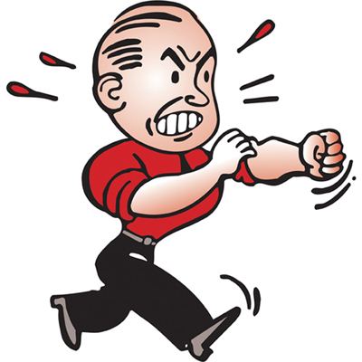 Top 10 Worst Attempts At Bada - Angry Man Clipart