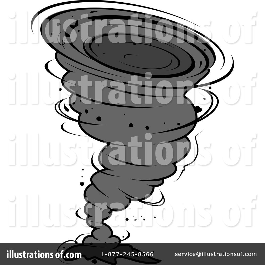 Royalty-Free (RF) Tornado Clipart Illustration by Vector Tradition SM -  Stock Sample