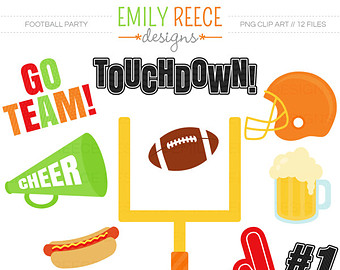 Touchdown Cute Clip Art - Touchdown Clipart