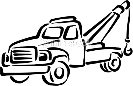 tow truck clip art | Tow Truck Vector Art 88344431 | Thinkstock | Random | Pinterest | Tow truck, Art and Trucks