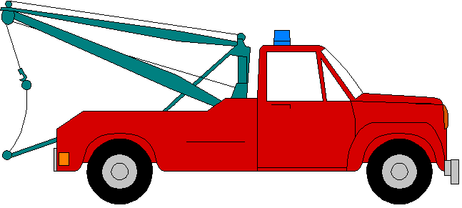 Tow Truck Clipart .