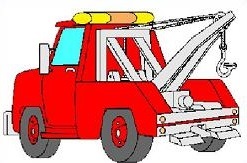 Tow Truck Clipart .