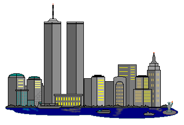 Towers twins. skyln7.gif - 7.5 K New York .