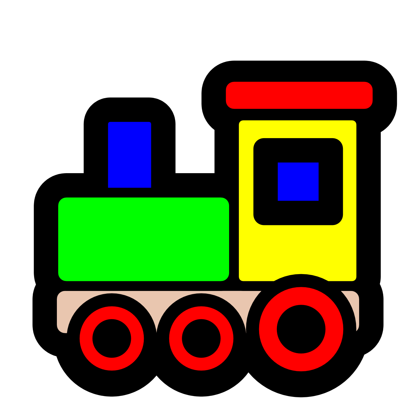 toy trains clipart - Toy Train Clipart