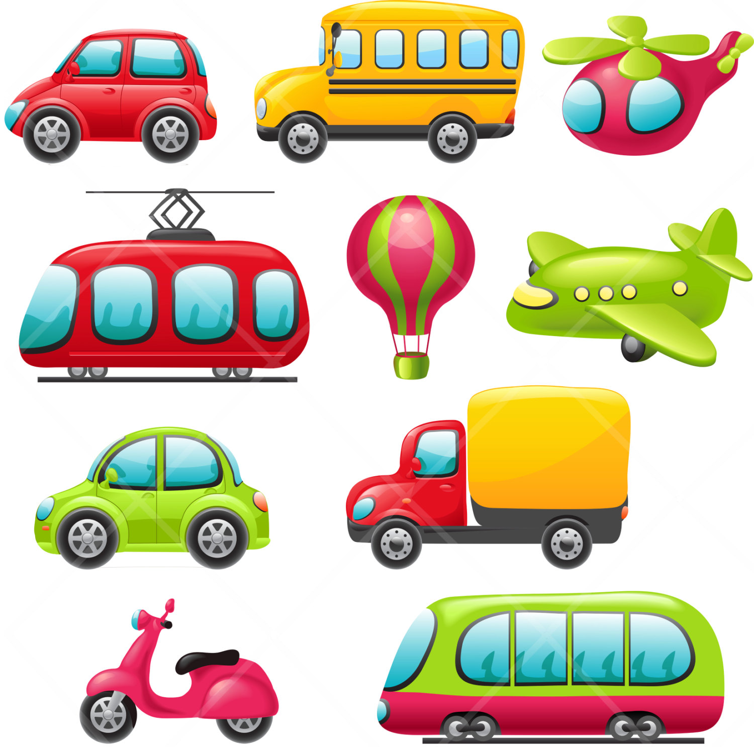 of Toy car Vector