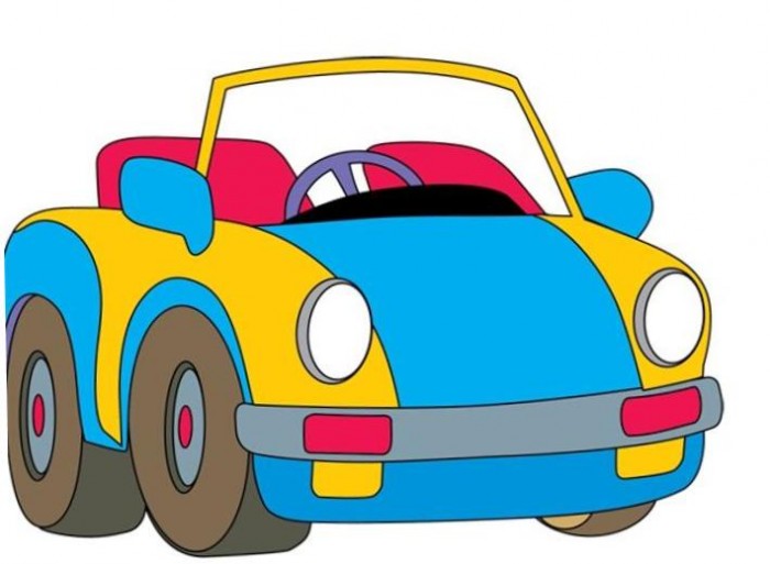 of Toy car Vector
