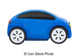 Toy Car Vector Clip Art Illus