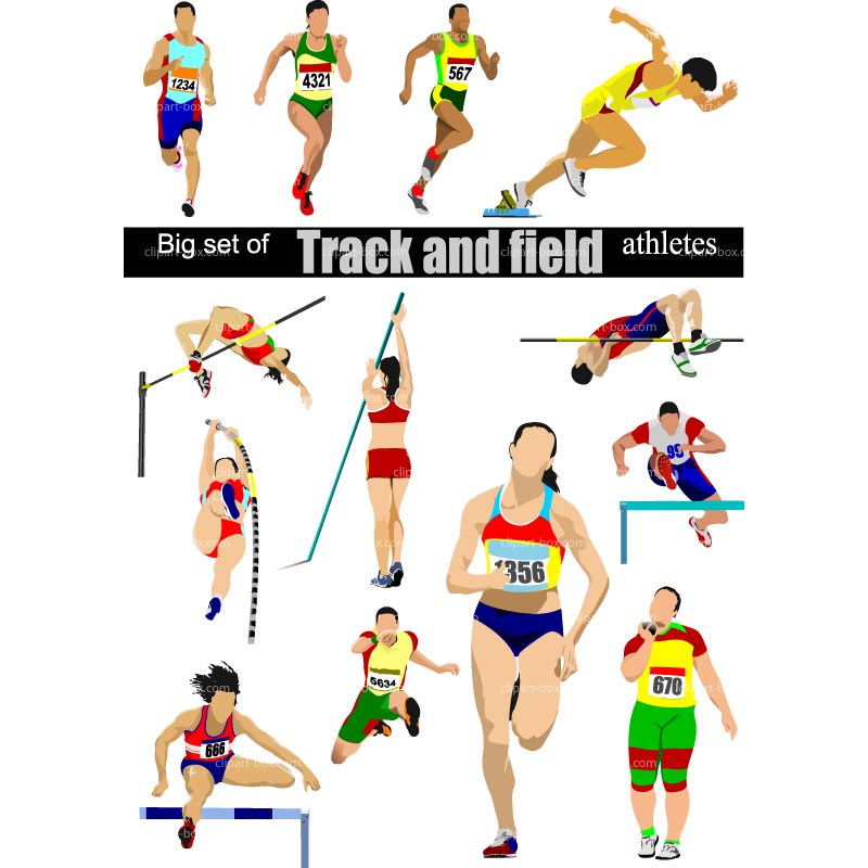 Track And Field Clip Art .