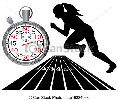 track and field . - Track Clip Art