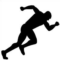 Track Runner Sillouette Clipart Panda Free Clipart Images