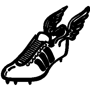 Track and field track shoe clipart cliparts