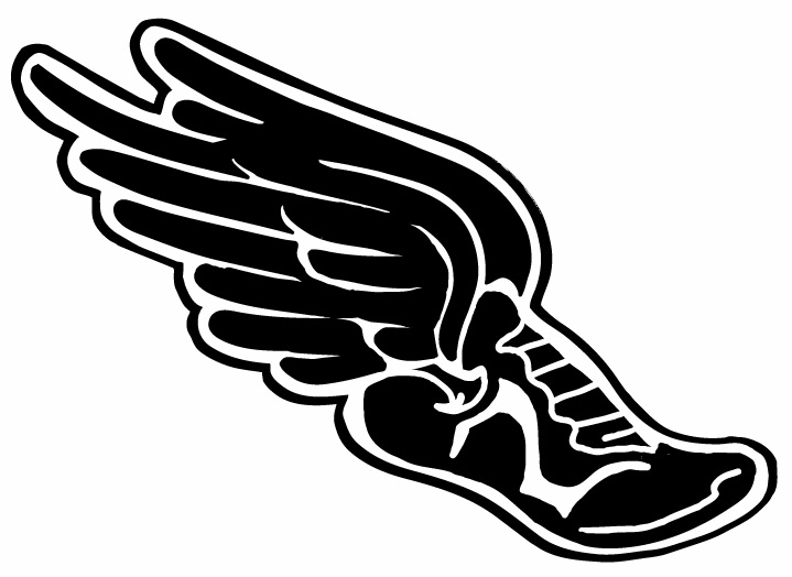 Track shoe with wings clip ar