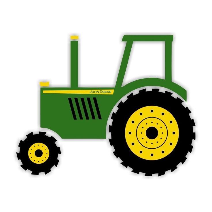 Tractor clipart 2 · John Dee - John Deere Tractor Clip Art