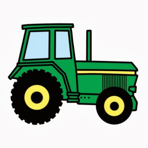 red tractor clipart