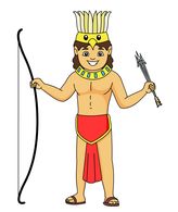 traditional aztec man clipart. Size: 55 Kb