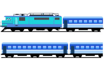 passenger train clipart. Size: 74 Kb