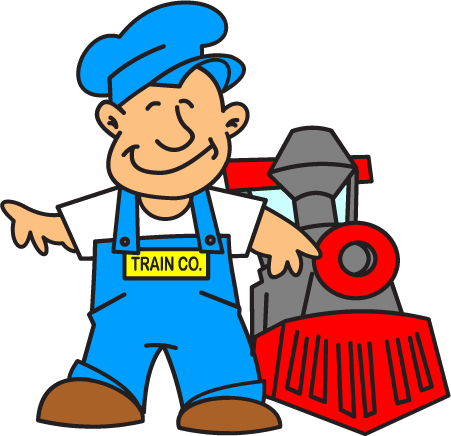 Train Engineer Clip Art