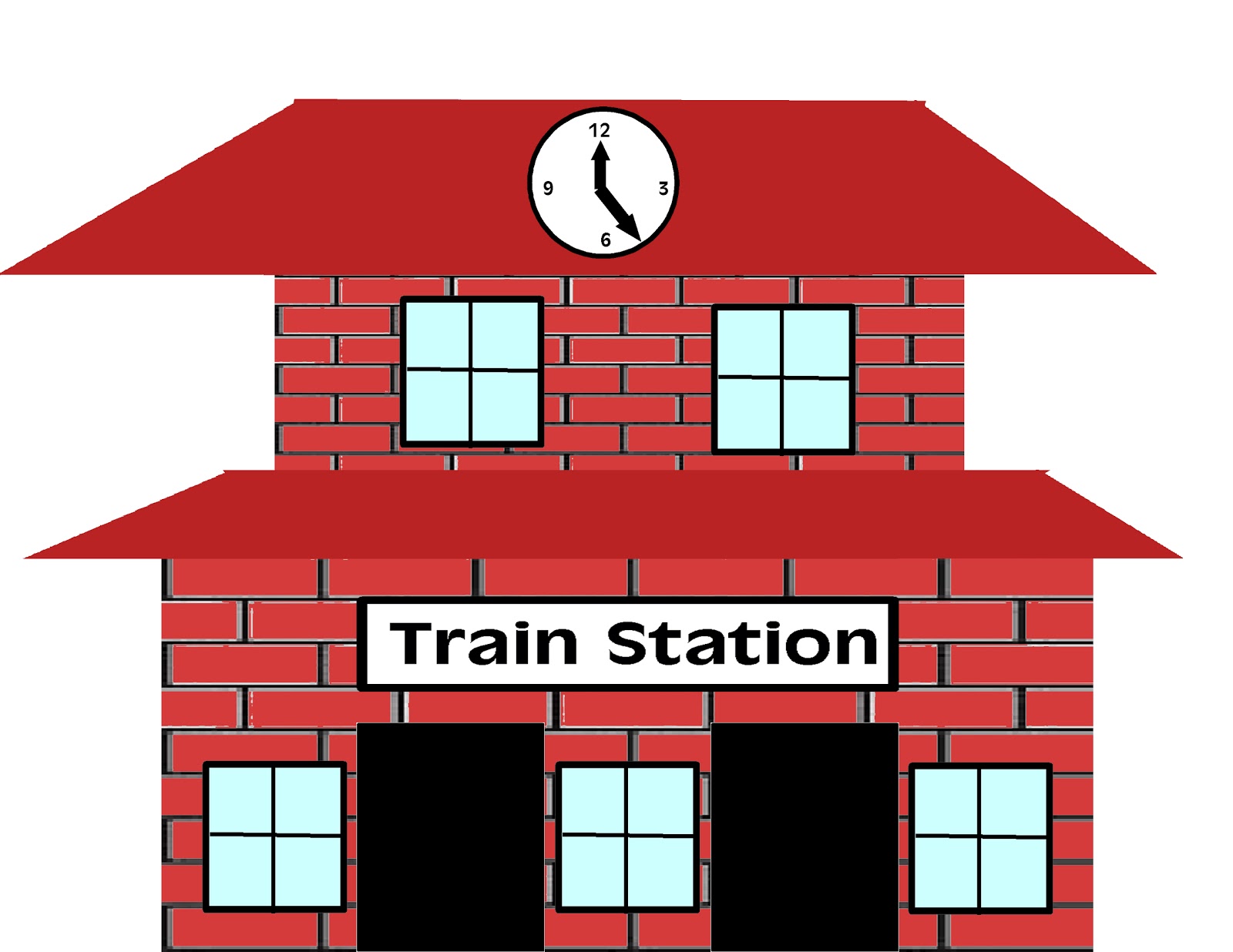 Train Station Clipart Train Station Clip Art Free